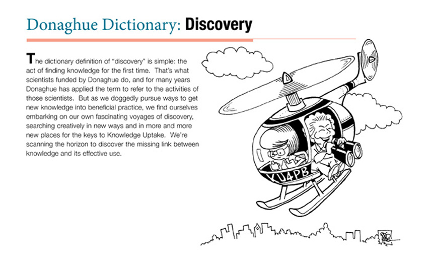 Donaghue Dictionary: Discovery