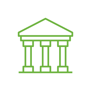 illustration of a university