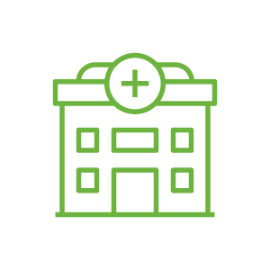 illustration of a hospital